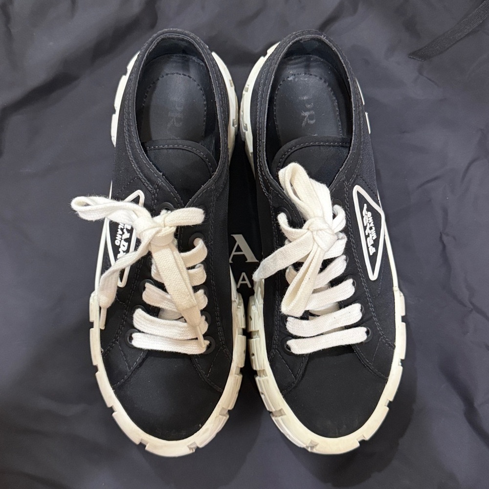 Prada Monochrome Chunky Sneakers - Picture 2 of 6